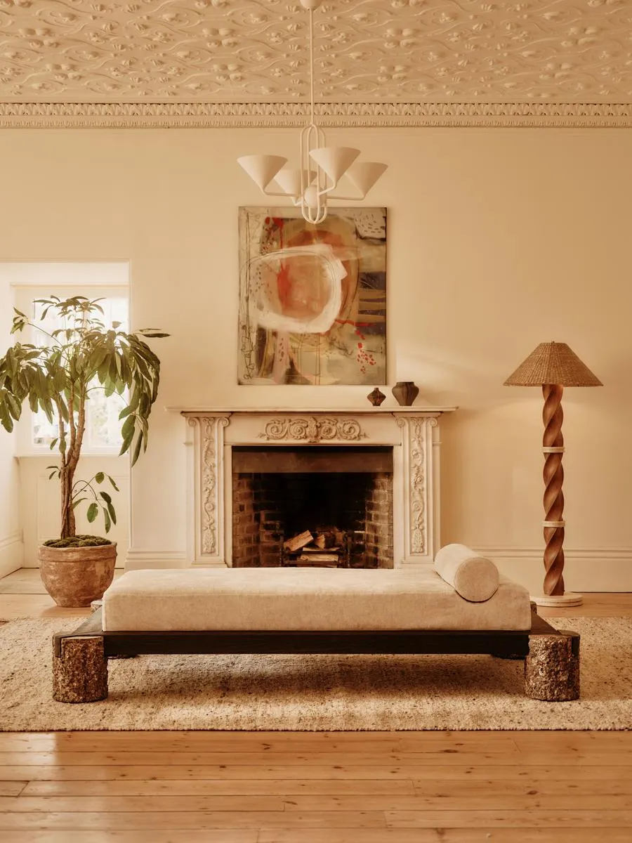 Torren Daybed, Textured Linen, Natural