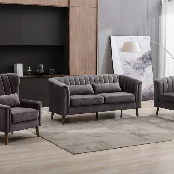 Image Furnishings Charlotte Velvet 3 Seater Sofa 2