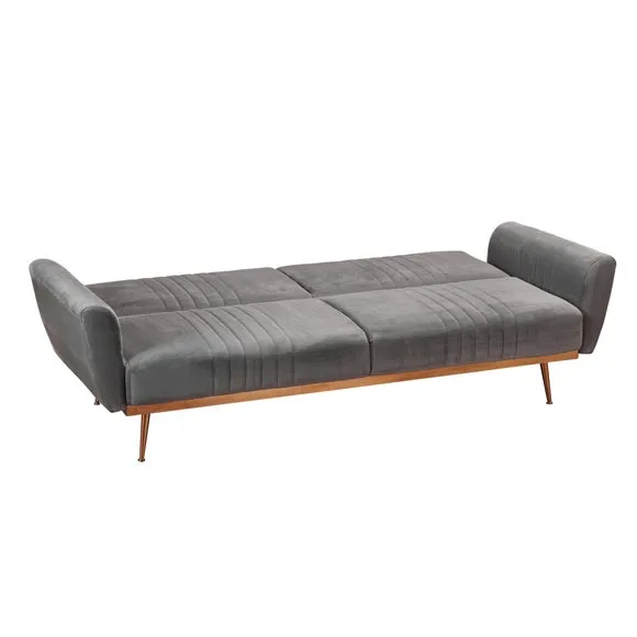 LPD Nico Velvet Clic Clac Sofa Bed 4
