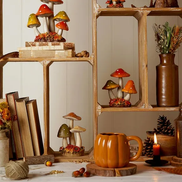 Country Living Bright Mushroom Trio Ornament 6