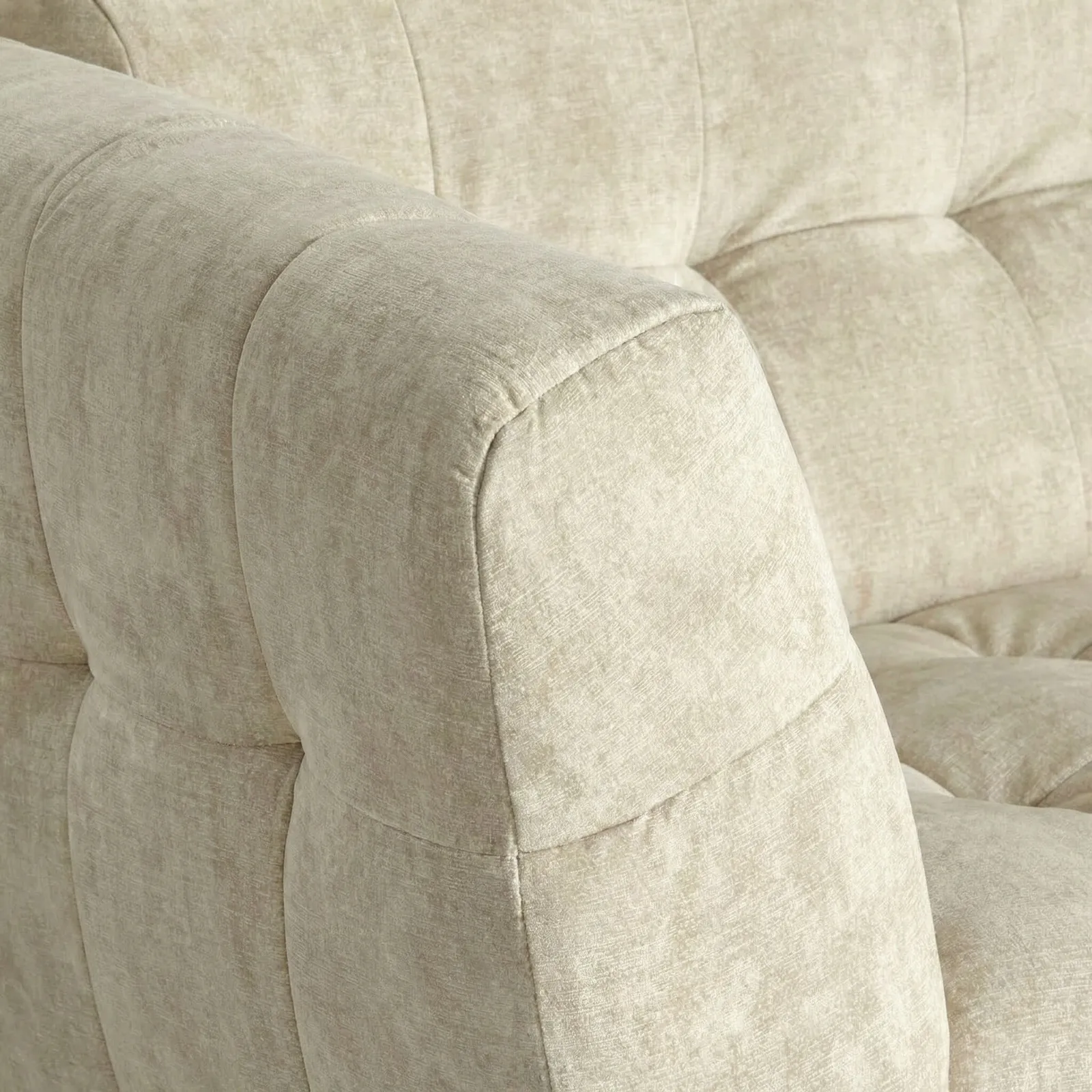 Azalea 3 Seater Sofa, Neutral Fabric | Barker & Stonehouse 4