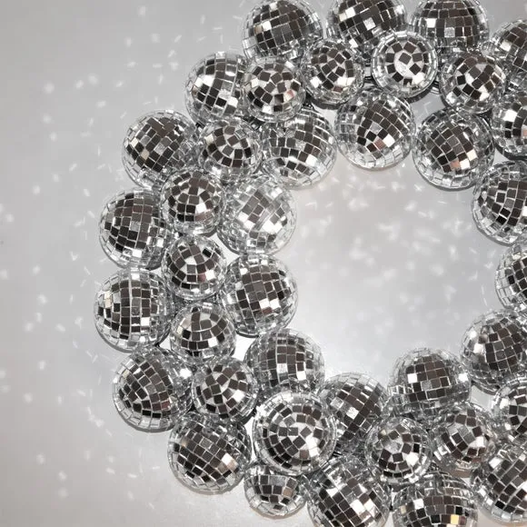 Disco Ball Wreath 5