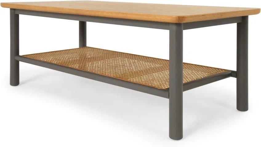 Reema Coffee Table, Oak and Grey