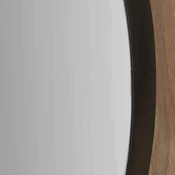 Slim Frame Round Wall Mirror 2