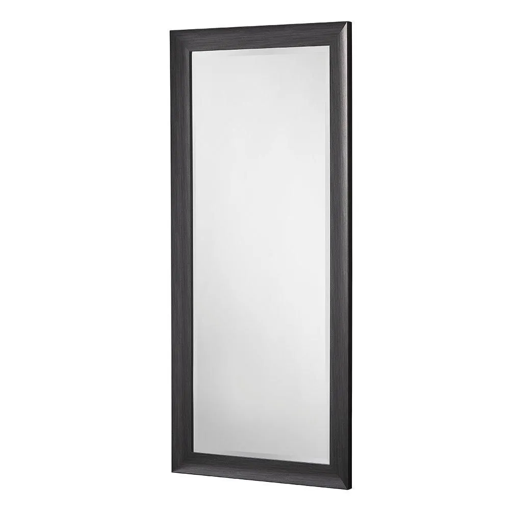 Yearn Mirrors Charcoal Grey Scooped Framed Mirror 167.5x76cm 3