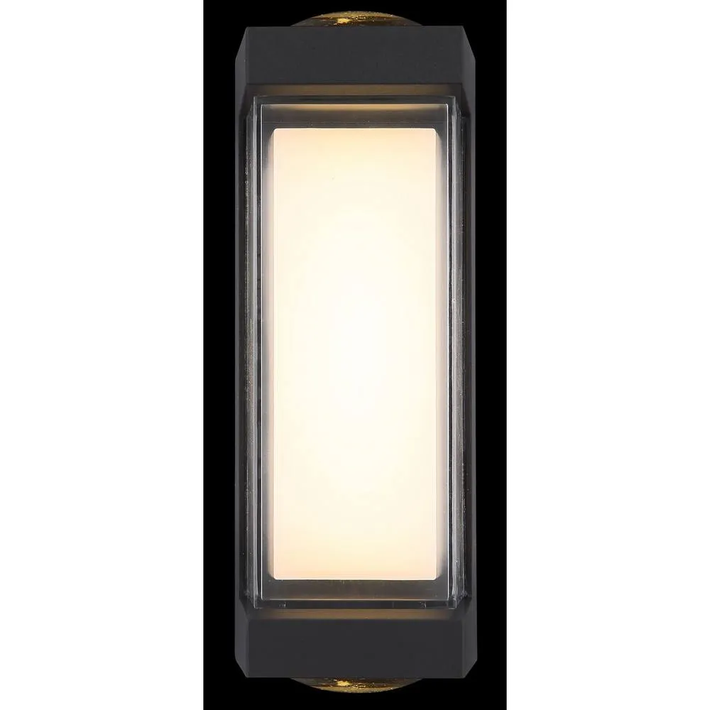 Netlighting Plixon Outdoor Modern Wall Lamp Anthracite Matt IP54 LED 3000K in Grey 5