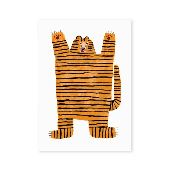 East End Prints Roar Print 2