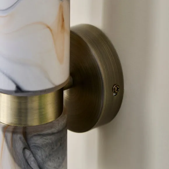 Hotel Kimpton Alabaster Bathroom Linear Wall Light 4
