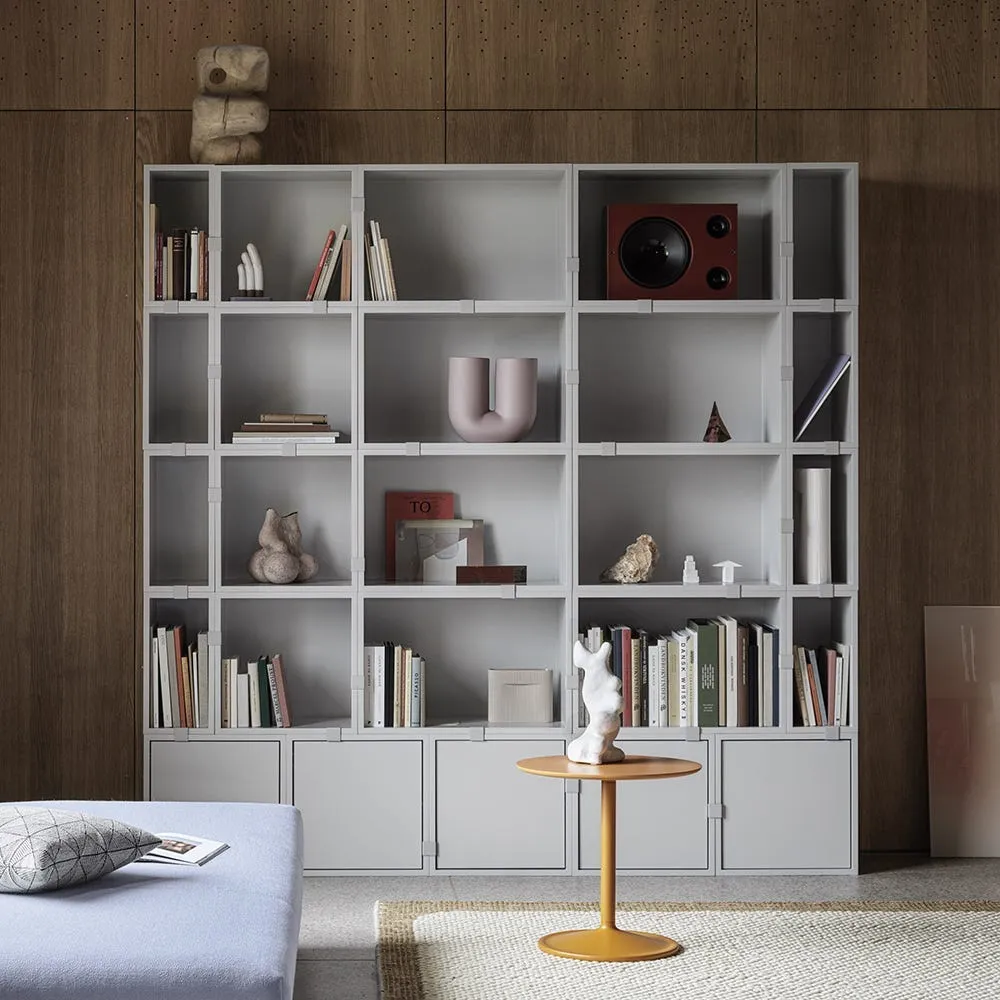 Muuto Stacked Storage System Bookcase Configuration 8 White 4