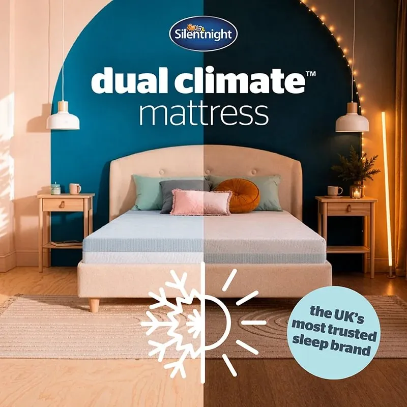 Silentnight Sleep Now Dual Climate Mattress - King
