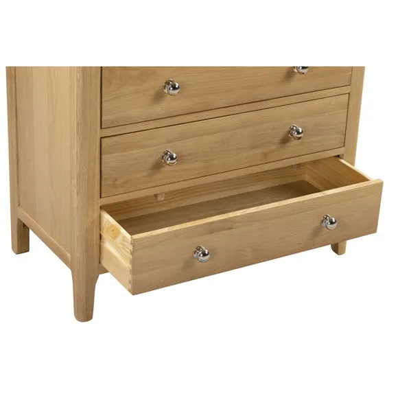 Cotswold 6 Drawer Chest, Oak 6