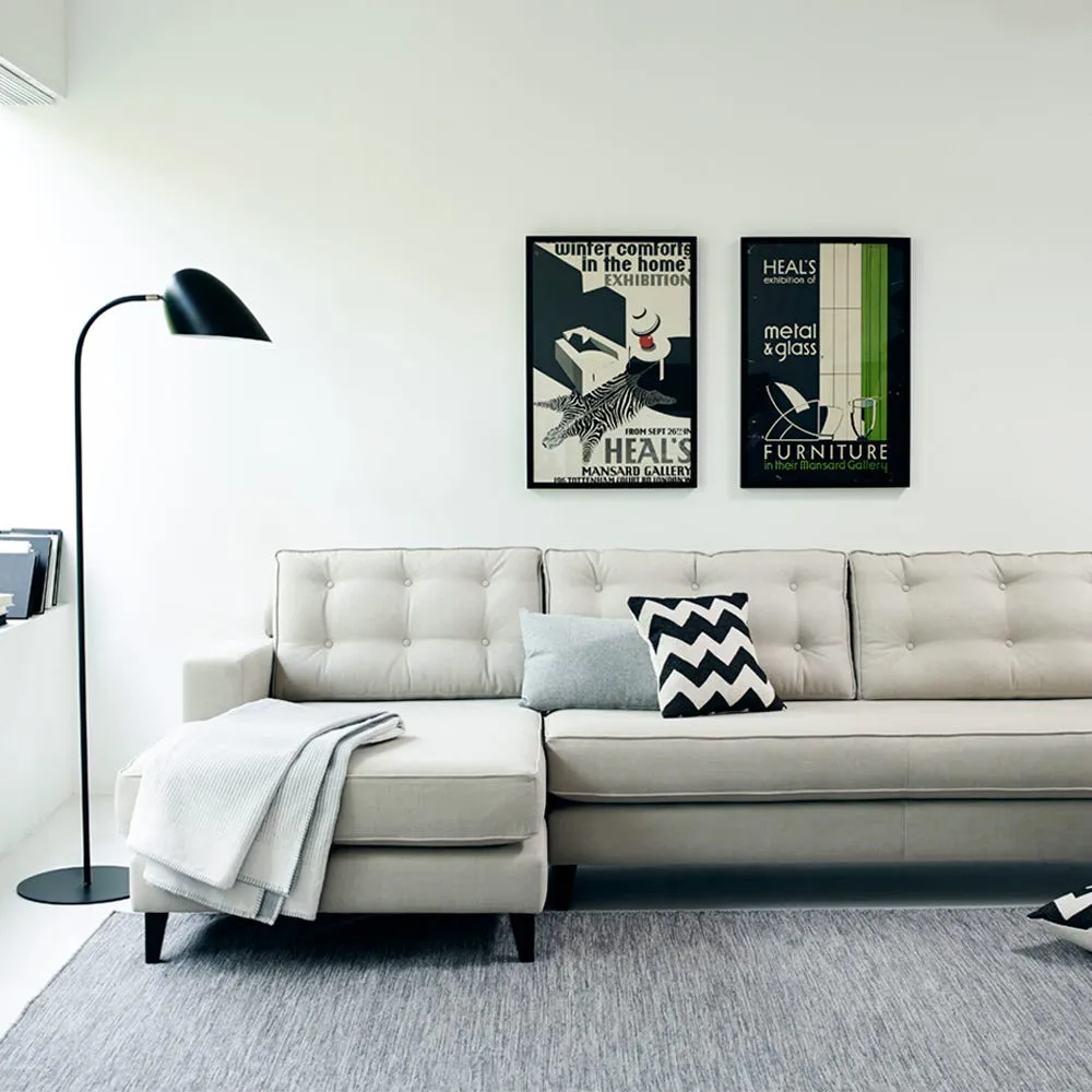 Heal's Mistral Left Hand Facing Corner Sofa In Broad 3