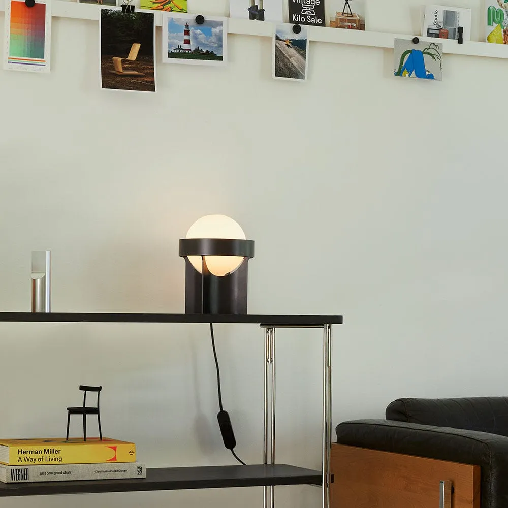 Tala Loop Table Lamp Gold Small with Sphere III Bulb 4