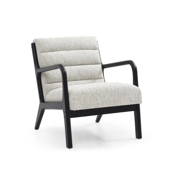 Khali Natural Ribbed Cord Occasional Chair 6