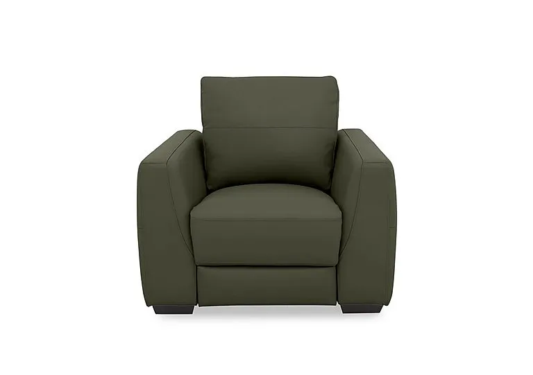 Dinky Leather Chair - Oslo Pine - Sofas and Armchairs - In Time for Christmas