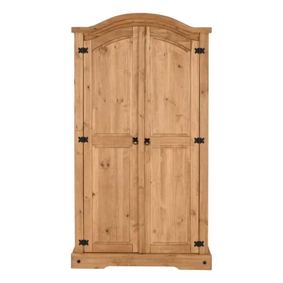 Corona Double Wardrobe, Pine 3