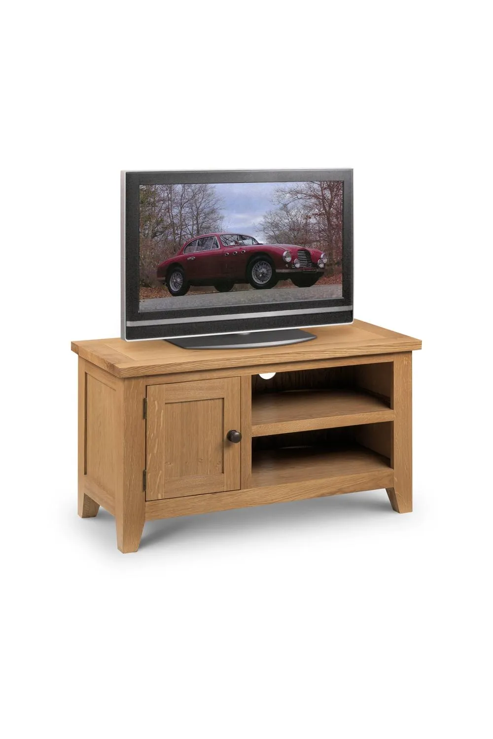 Julian Bowen Astoria TV Unit in Light Oak 2
