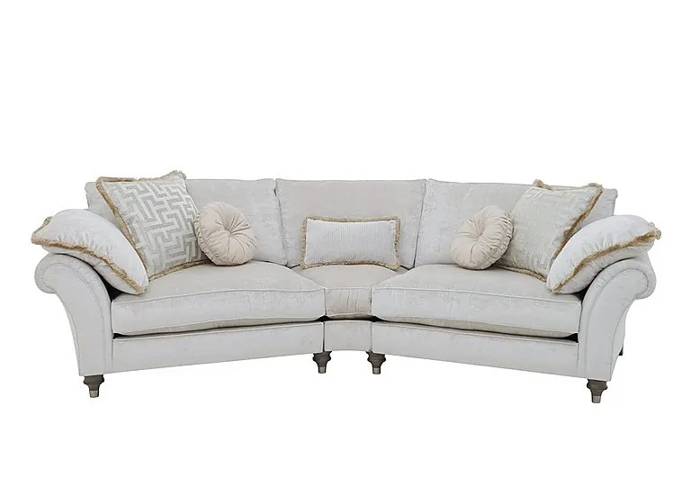 Princeton Ruched Grande Wedge Sofa