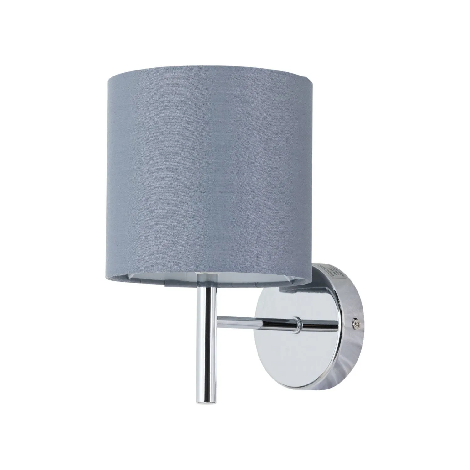 First Choice Lighting Brea - Chrome Wall Light Fitting Only in Silver 3