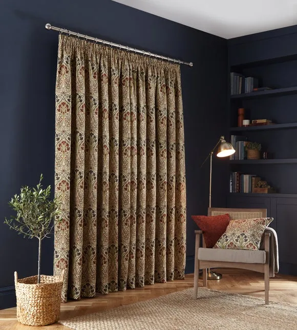 Lucetta Pencil Pleat Curtains (Blackout Available) 5