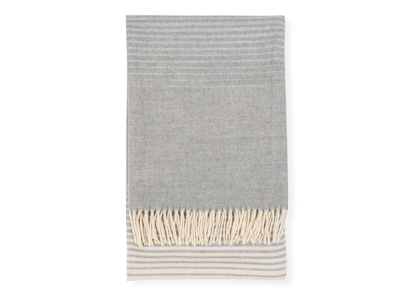 Heal's Graduated Throw Grey 150 x 180cm