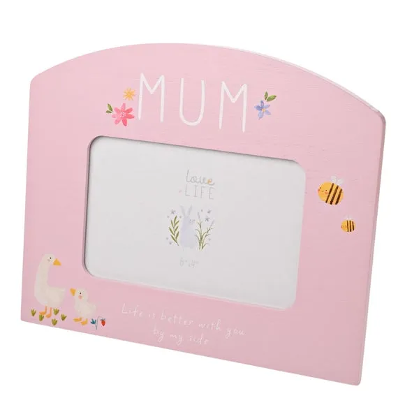 Mum Arched Pink Photo Frame 2