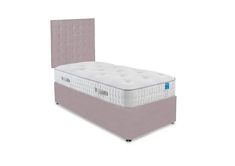 Ergo Deluxe Divan Set - Small Single - Plush Lilac