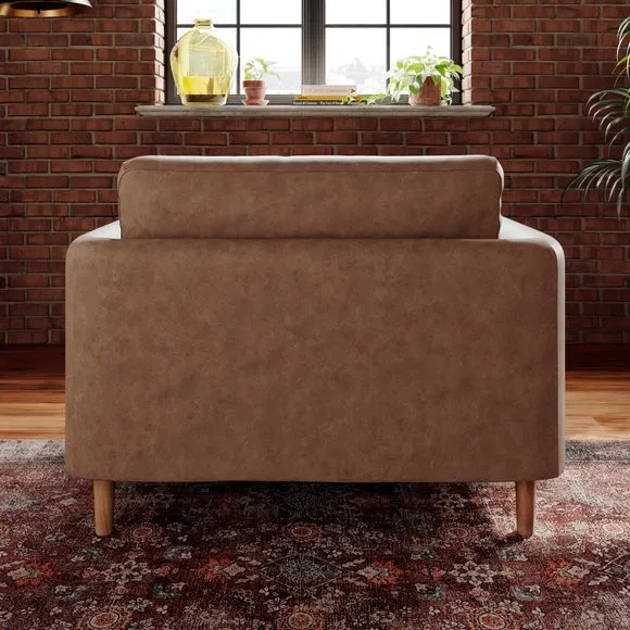 Max Soft Faux Leather Snuggle Chair 2