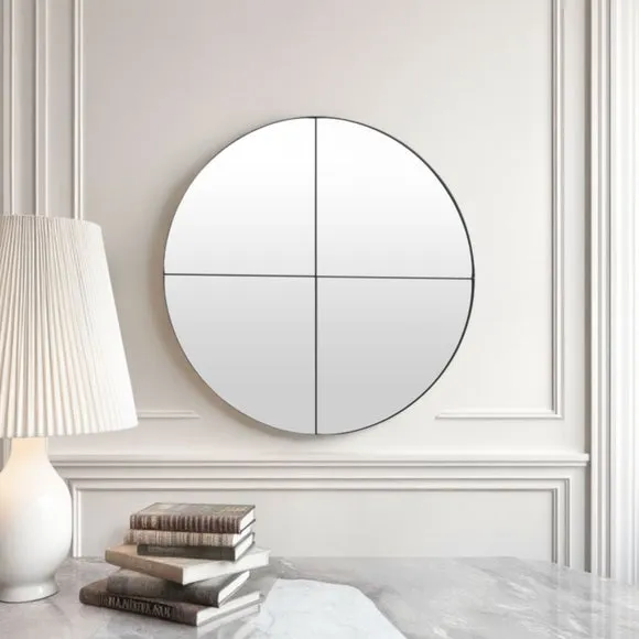 Yearn Round Astoria Window Wall Mirror