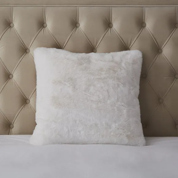 Dorma Purity Faux Fur Continental Cushion 2