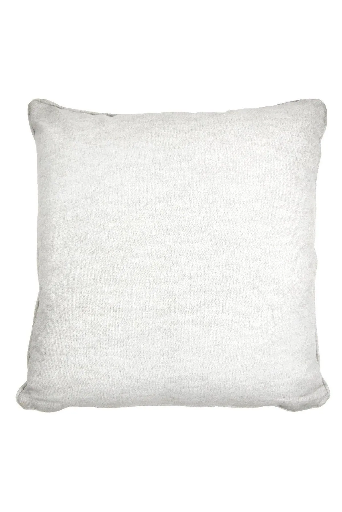 Fusion 'Sorbonne' Luxury Plain Dyed Filled Cushion 100% Cotton in White 2