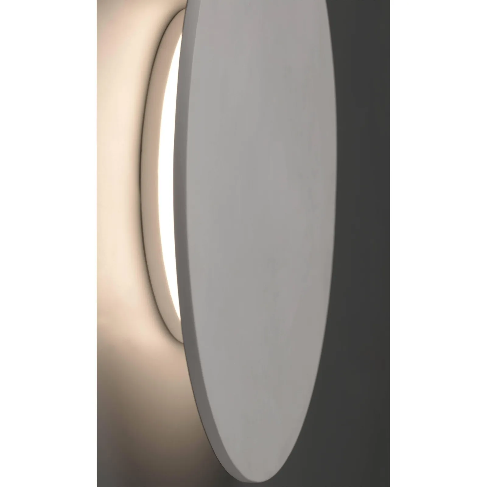 Netlighting Luna LED Wall Lamp Plaster 5W 2700K in White 2