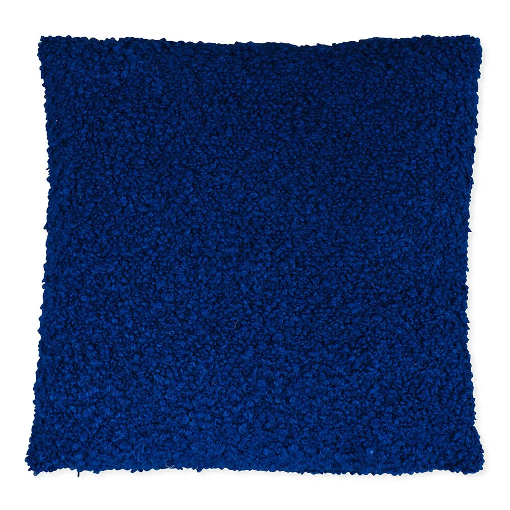 Heal's Boucle Cushion Cobalt 45 x 45cm 2