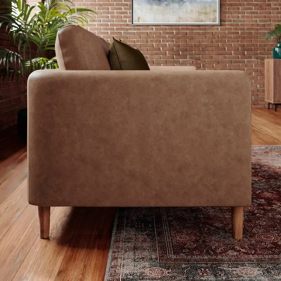 Max Soft Faux Leather 2 Seater Sofa 3