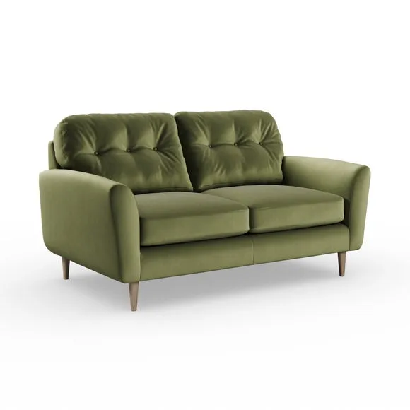 Sven Opulent Velvet 2 Seater Sofa 6