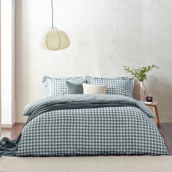 YARD Barton 100% Cotton Duvet Cover & Pillowcase Set 4