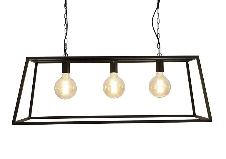 Vienna Triple Trapeze Pendant Light