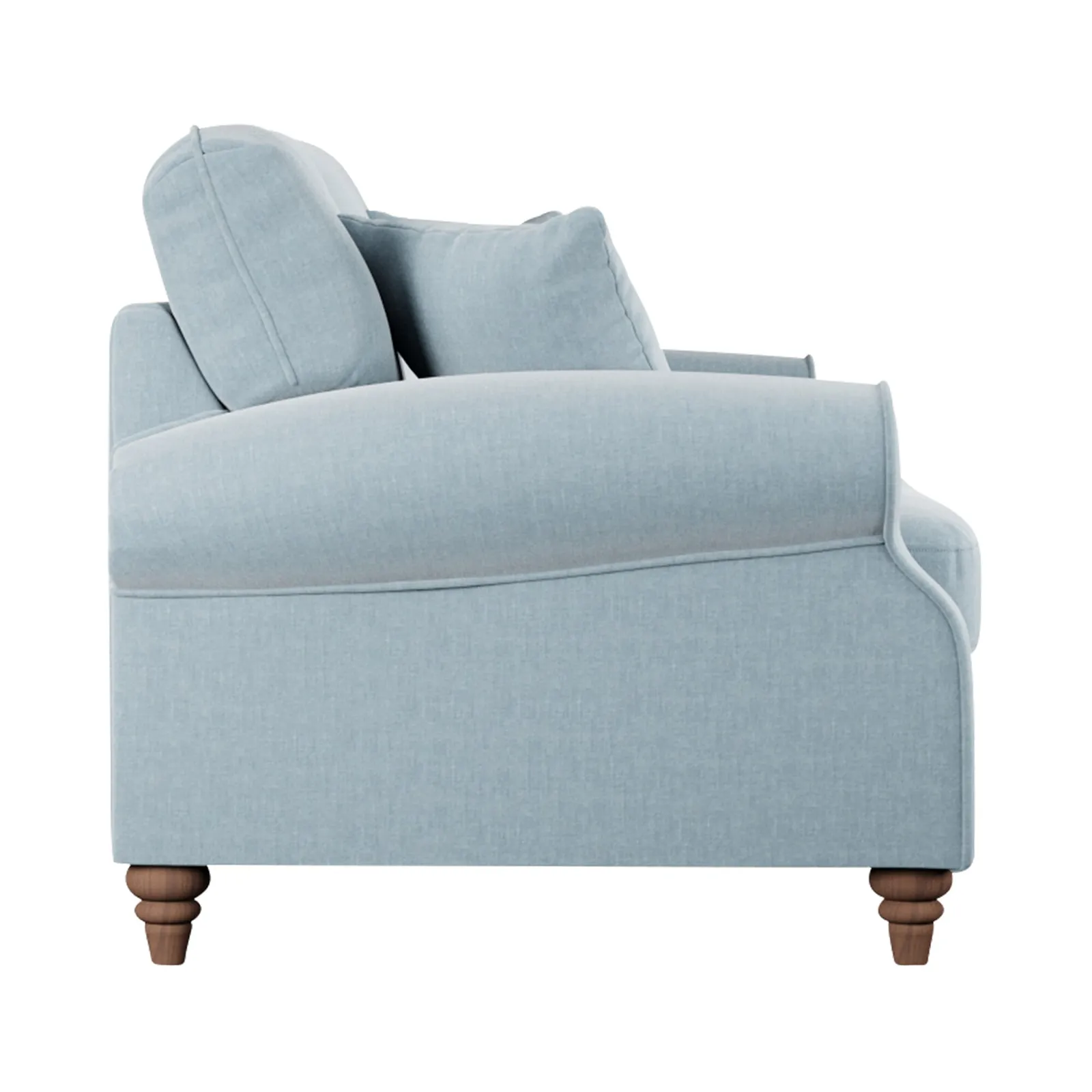 Hattie 2 Seater Sofa, Blue Fabric | Barker & Stonehouse 3