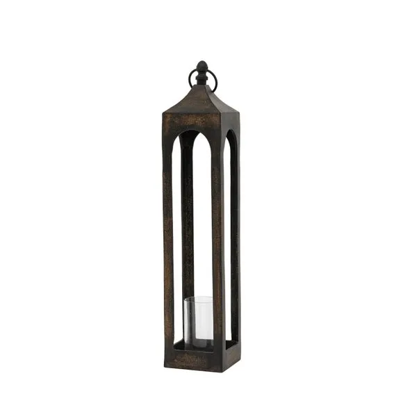 Crossland Grove Olda Lantern 820mm, Black 2