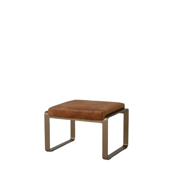 Cosette Footstool Ochre 4