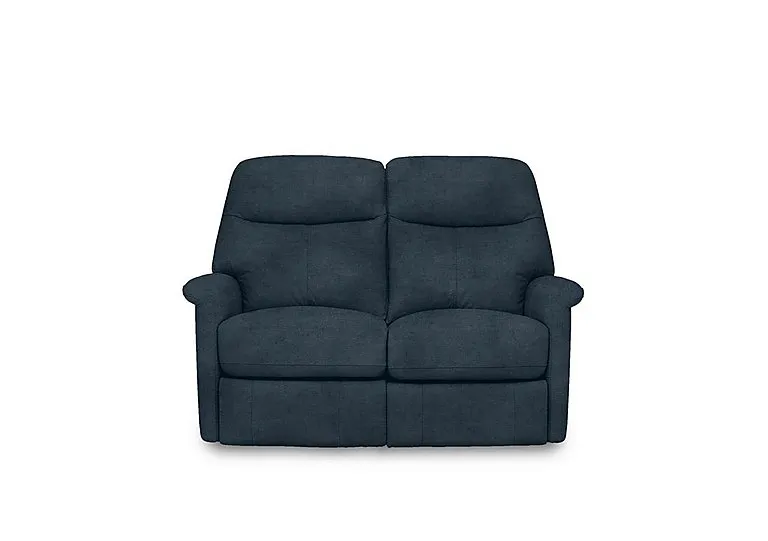 Compact Collection Lille 2 Seater Fabric Sofa - Silverish Blue