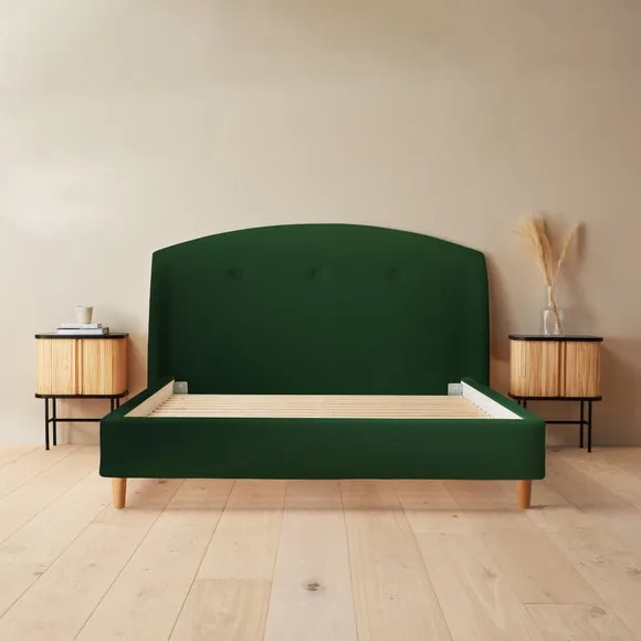 Silentnight Evana Bed Frame, Velvet 3