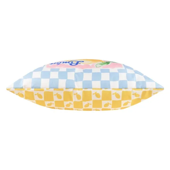 Mediterranean Limon Outdoor Square Cushion 4