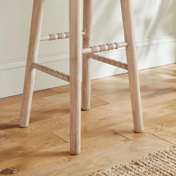 Adora Bar Stool, Mango Wood 5