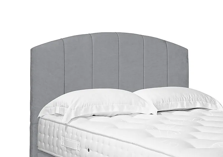 Artisan Collection Bow Standard Floor Standing Headboard - Single - Aston Silver