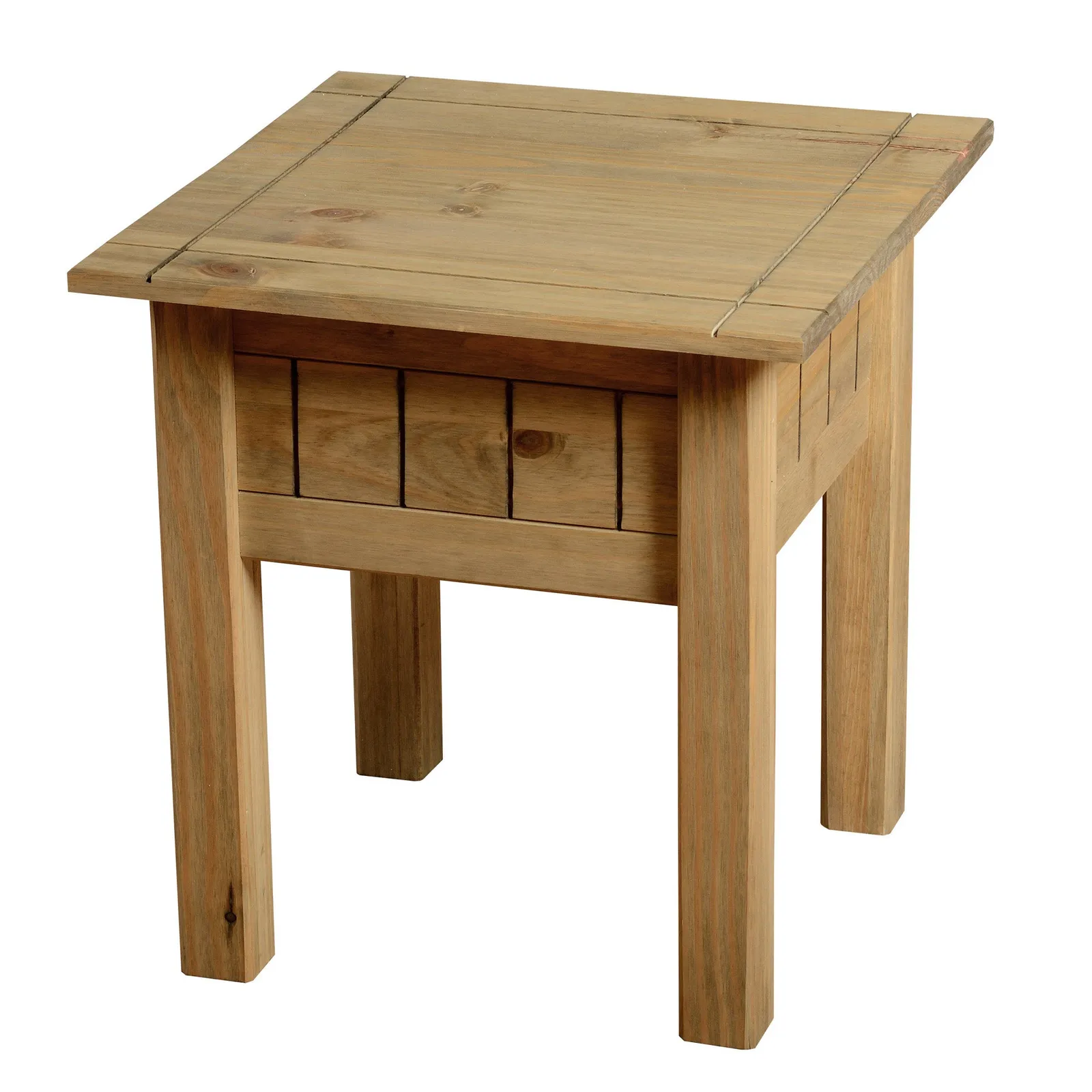 Panama Pine Lamp Table Natural