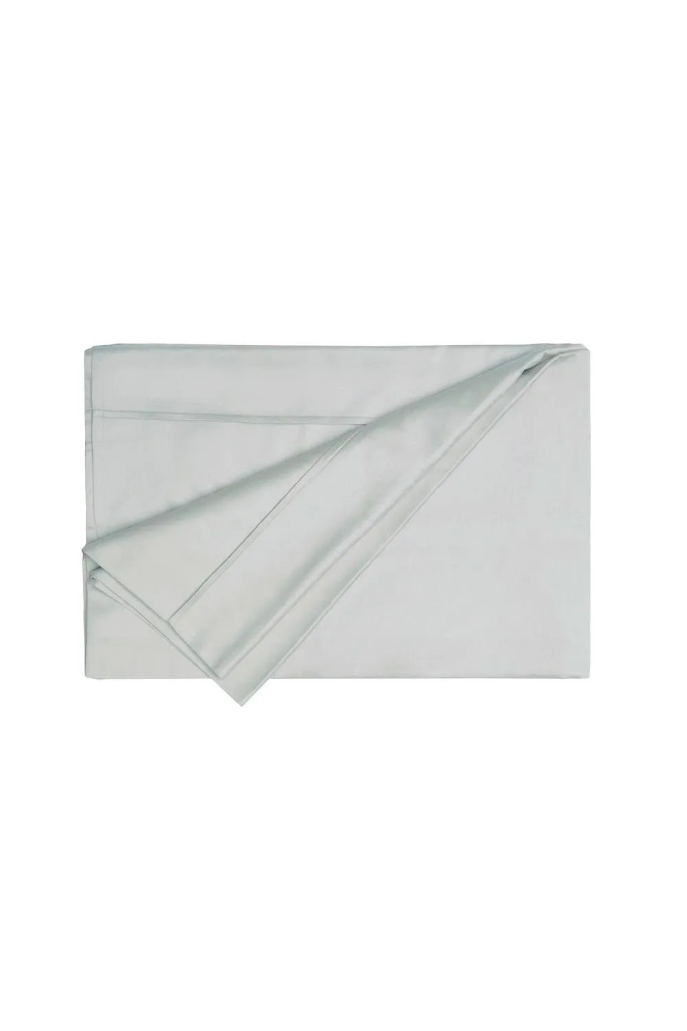 Belledorm Egyptian Cotton 200 Thread Count Flat Sheet in Light Grey 1