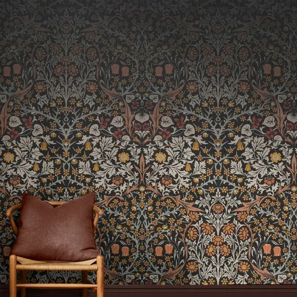 William Morris Blackthorn Wall Mural 1
