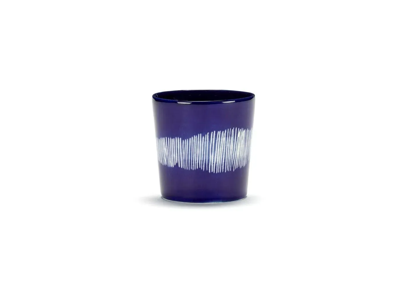 Serax Ottolenghi Feast Swirl Coffee Cup Blue and White Set of 4