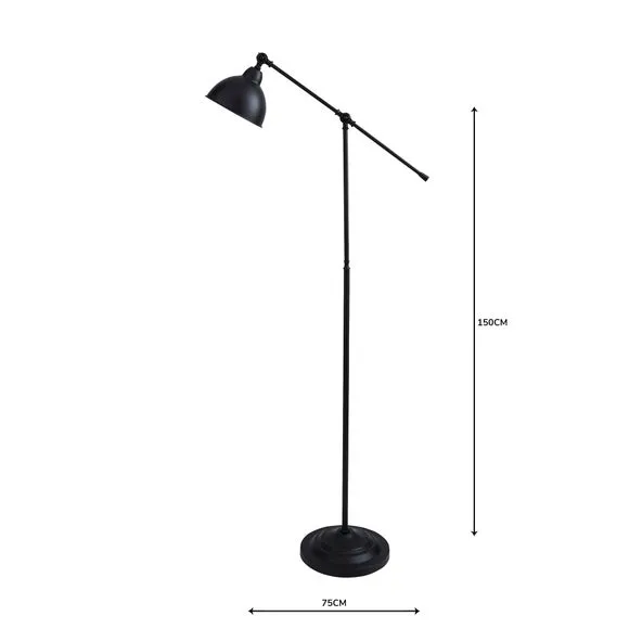 Lever Arm Reading Floor Lamp 5